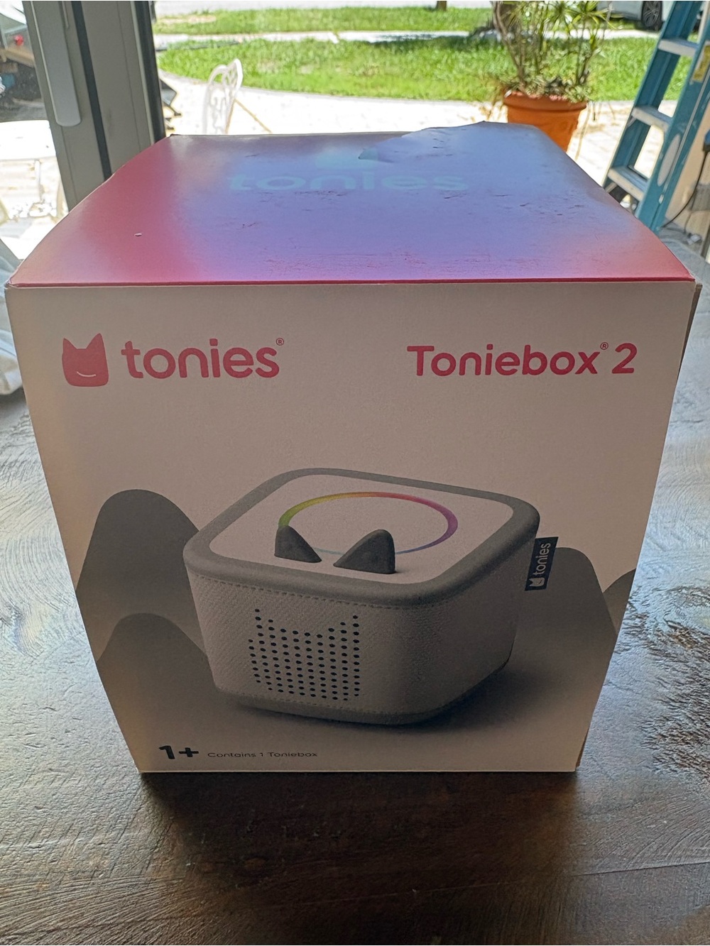 Tonies Toniebox 2 Portable Audio Player - Grey White